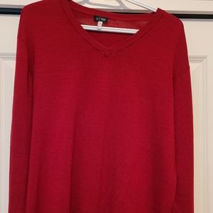Mens Armani jeans v-neck sweater